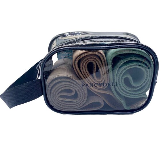 Fancydeli Resistance Bands Exercise Set Of 3 Case Workout Leg Butt Hip - Picture 6 of 11